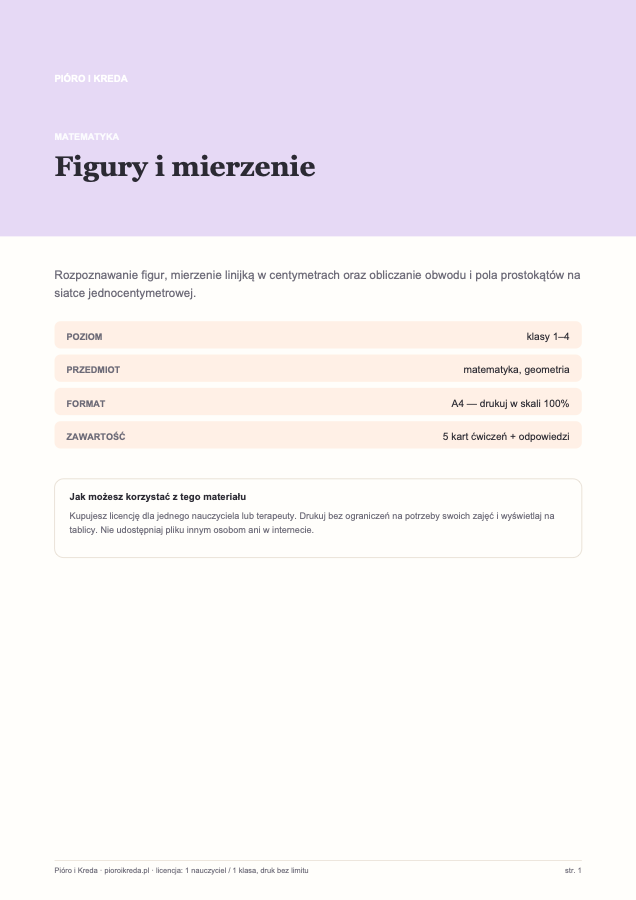 Figury i mierzenie